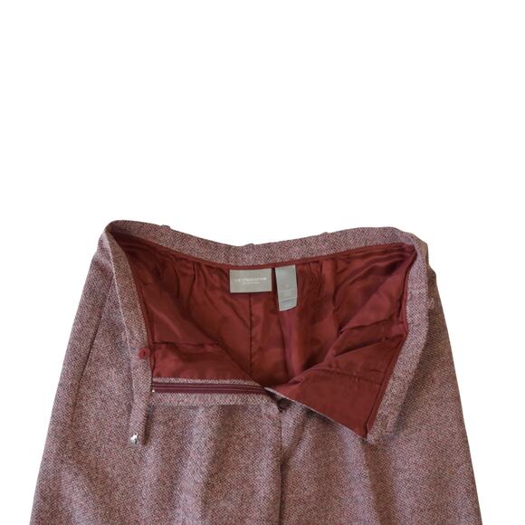 Liz Claiborne Pink Tweed Dress Pants Size 10 - Picture 3 of 4